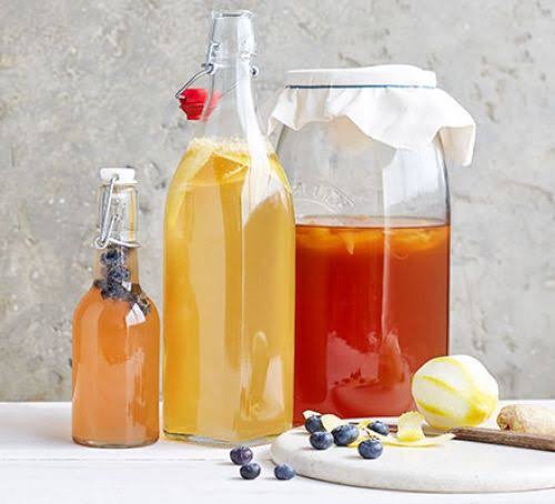 How To Make Kombucha with SCOBY from Scratch